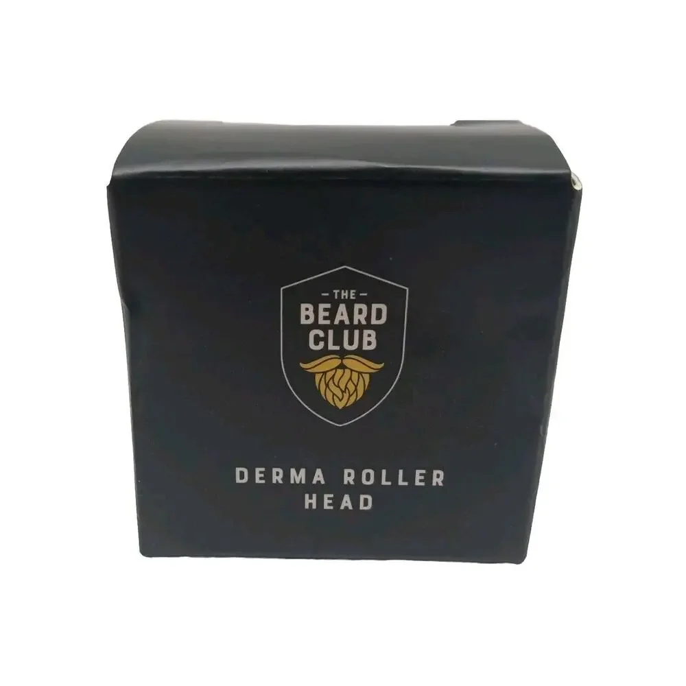 Beard Club Derma Roller Head 540 Stainless Promotes Thicker‎ Fuller Beard NIB